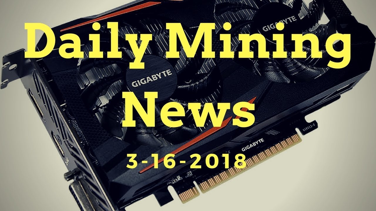 Daily Mining news 31618 ( Nvidia Mining Card Release ) YouTube