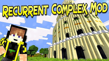 Recurrent Complex Mod | Mas De 150 Estructuras | Minecraft 1.12.2 – 1.7.10 | Mod Review En Español