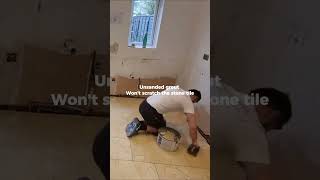 Limestone Floor — Sealing &amp; Grouting