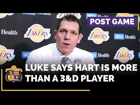 Luke Walton Says Josh Hart Is More Than A 3-And-D Player