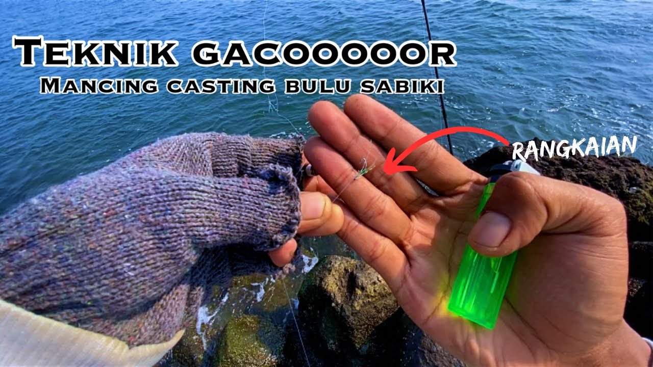 TEKNIK MANCING CASTING SABIKI BULU MUTIARA DI MUARA BARU – UNTUK PEMULA