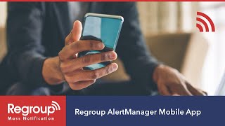 Regroup Alert Manager Mobile Application screenshot 2
