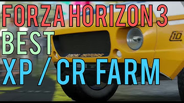Forza Horizon 3 EASY XP / SKILL POINT Farm
