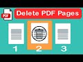 How to Delete Pages in PDF File 2021 | Removing or Deleting Pages from a PDF Document Online (FREE)