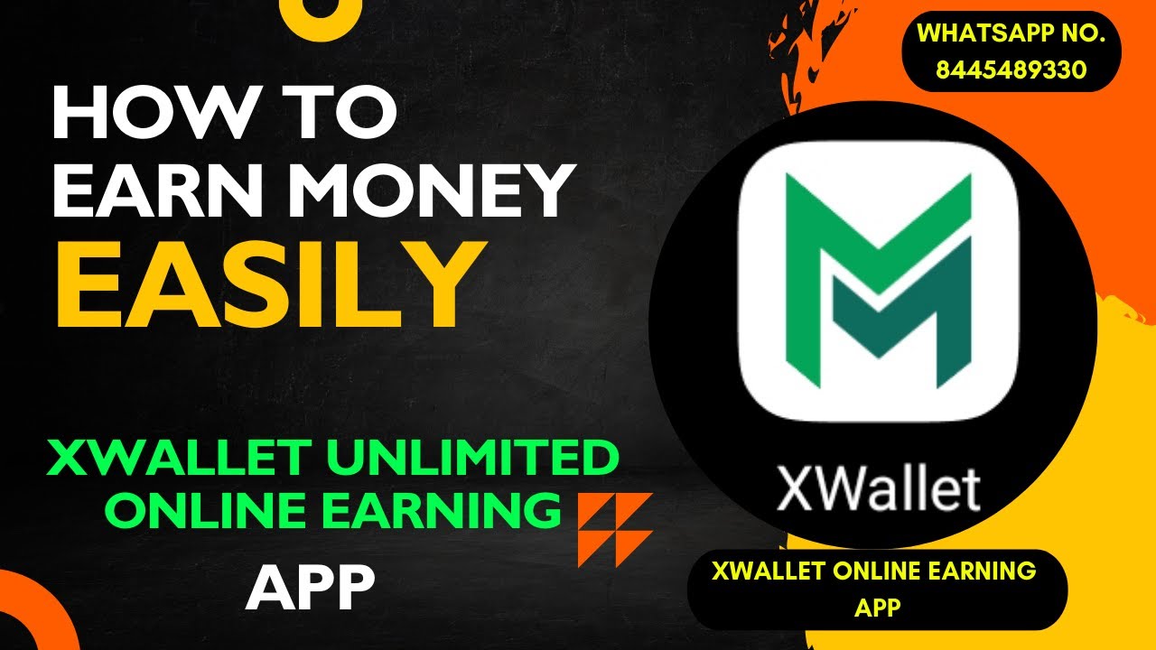 x wallet panel // online unlimited earning app. earn money without problem
