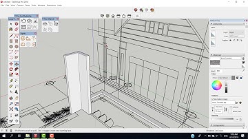 Đưa bản vẽ cad vào Sketchup - Put the drawing in sketchup