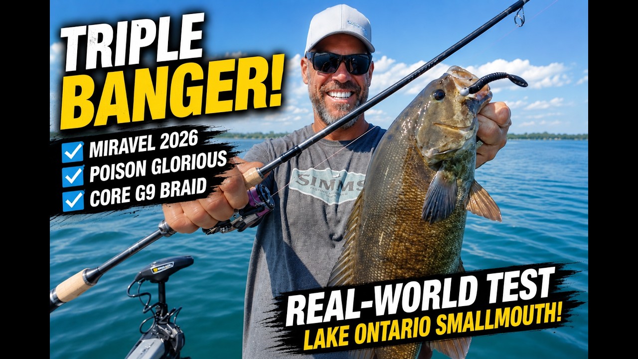 On the Water Review Shimano Miravel, Poison Glorious & Core G9 Put