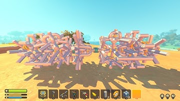 Scrap Mechanic: Survival - No Commentary - Testing the new tank differential