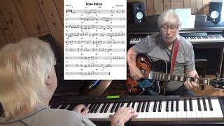 Ocean Breeze - Jazz guitar & piano cover ( Roger Davidson )