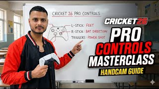 Cricket 26: Master Pro Controls in 10 Mins! 🏏 Handcam Batting Tutorial (Hindi) #cricket26