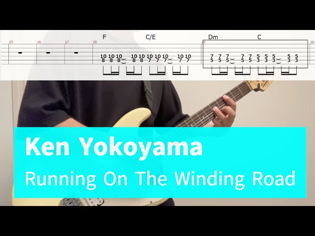 TAB譜】Ken Yokoyama「Running On The Winding Road」 - YouTube