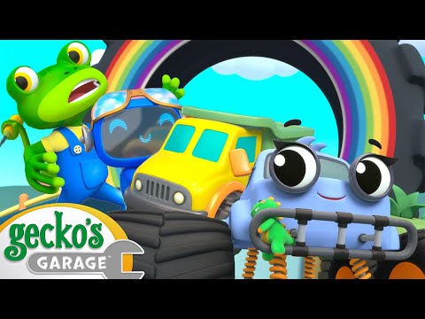 Share the Toy Baby Truck! 🛻 Gecko's Garage | Trucks For Children | Cartoons For Kids