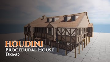 Houdini | Procedural House Demo