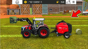 Making Role Bales With Multiplayer In Fs 18 | Fs 18 Multiplayer Gameplay | Timelapse