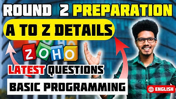 Zoho level 2 Questions for Software developer & Quality Analyst | Zoho latest Round 2 questions