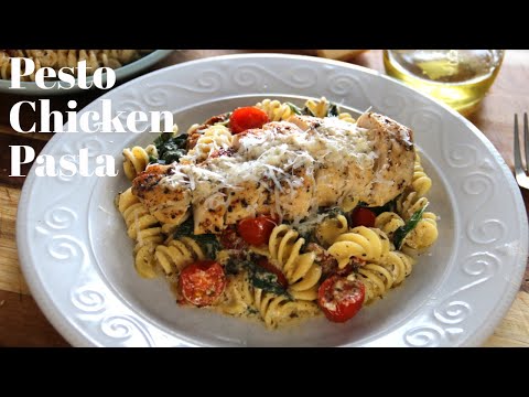 Easy Creamy Pesto Chicken Pasta - Your Midweek Dinner Savior!