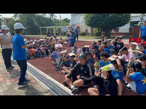 921白沙國小地震避難演練