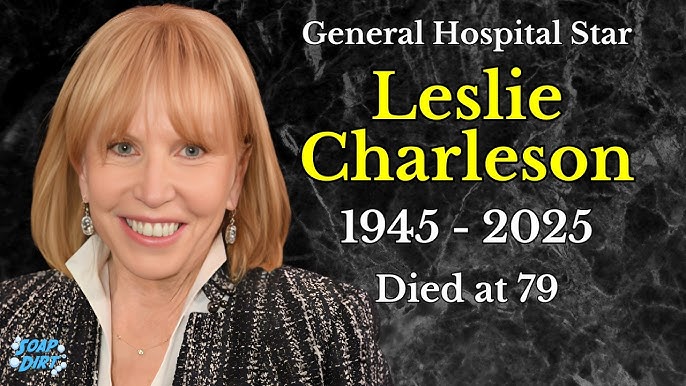 General Hospital Tragedy: Leslie Charleson Dies at 79 – Monica Quartermaine  Actress Passed Away #gh