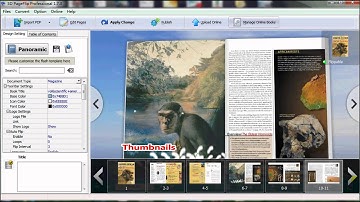 How to change background image in 3DPageFlip Pro