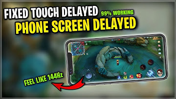 How To Fix Touch Delay Screen In Mobile Legends Work All Phone Devices [ Patch Jujutsu Kaisen ]