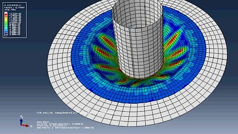 Cl draw simulating entities true. Abaqus geotechnical. fadum abaqus. pulsating flow in a bifurcated vessel with abaqus/cfd. deep drawing process.