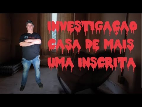 inscrita pediu para o canal ir na casa dela fazer uma INVESTIGAÇAO ( K2 e SPIRITBOX ) PARTE 1