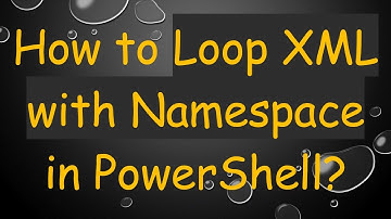 How to Loop XML with Namespace in PowerShell?
