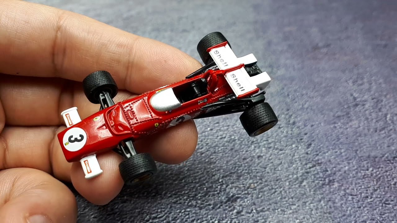 1/64 Ferrari 312b F1 1970 by Kyosho , diecast car model review