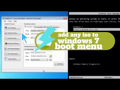 How To Boot an ISO directly from the Windows Boot Manager  [ EasyBCD ]