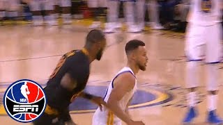 Byron Scott's favorite Steph Curry moment so far was one play vs LeBron James | NBA Countdown | ESPN
