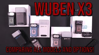 Wuben X3  A Comparison On All Models And Options!