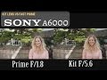 Kit Lens vs Fast Prime Lens