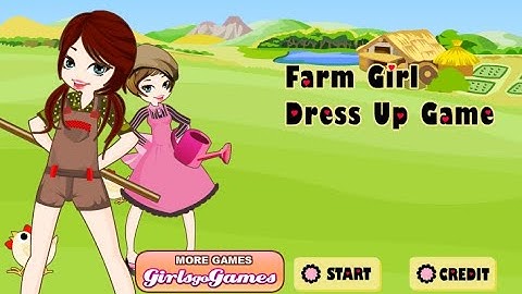 Farm Girl Dress Up Game (Games For Girls) @GirlsPrincess