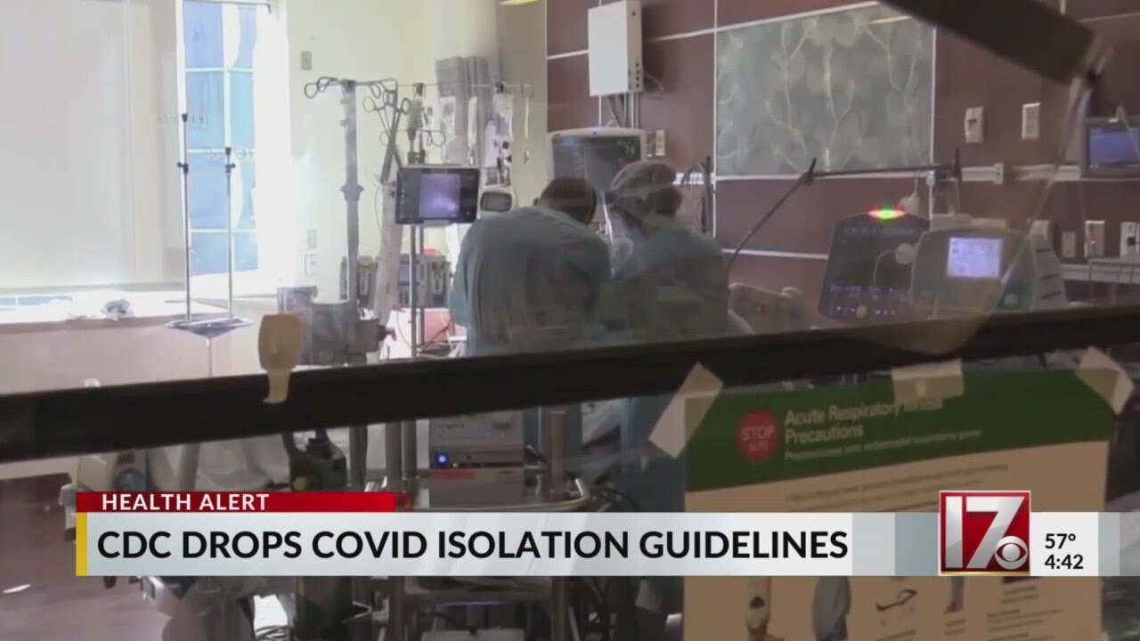 Health Alert: CDC drops COVID isolation guidelines - YouTube