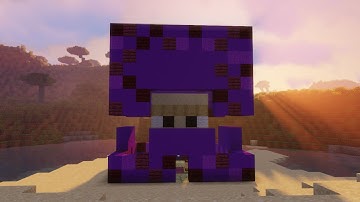 Minecraft | Inspiration - How to build a shulker box shop or personal shulker monument!