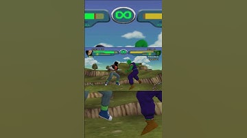 Dragon Ball Z Budokai 1 Android #17 vs Piccolo