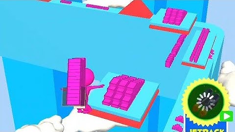 Stair run - All Levels Gameplay Android,iOS (Levels 51-60 ) Walkthrough,