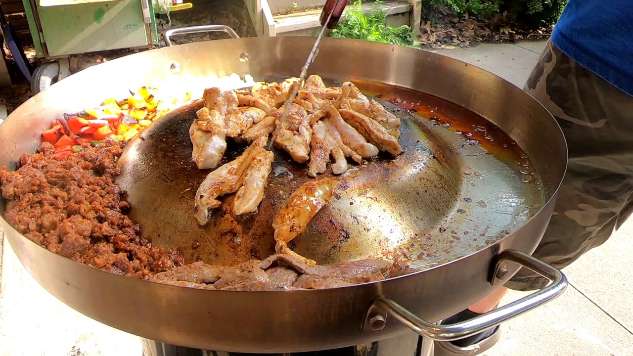 Tacos On The Pit Barrel Cooker Jr Using A Convex Comal 