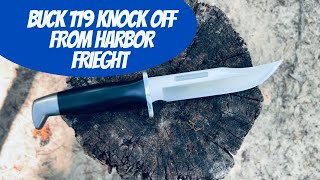 The Gordon Bowie from Harbor Freight (Buck 119 Knock Off)