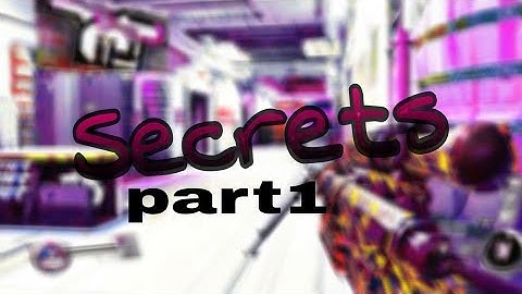 Sniper Secret eps1:IW reload cancel(2017)