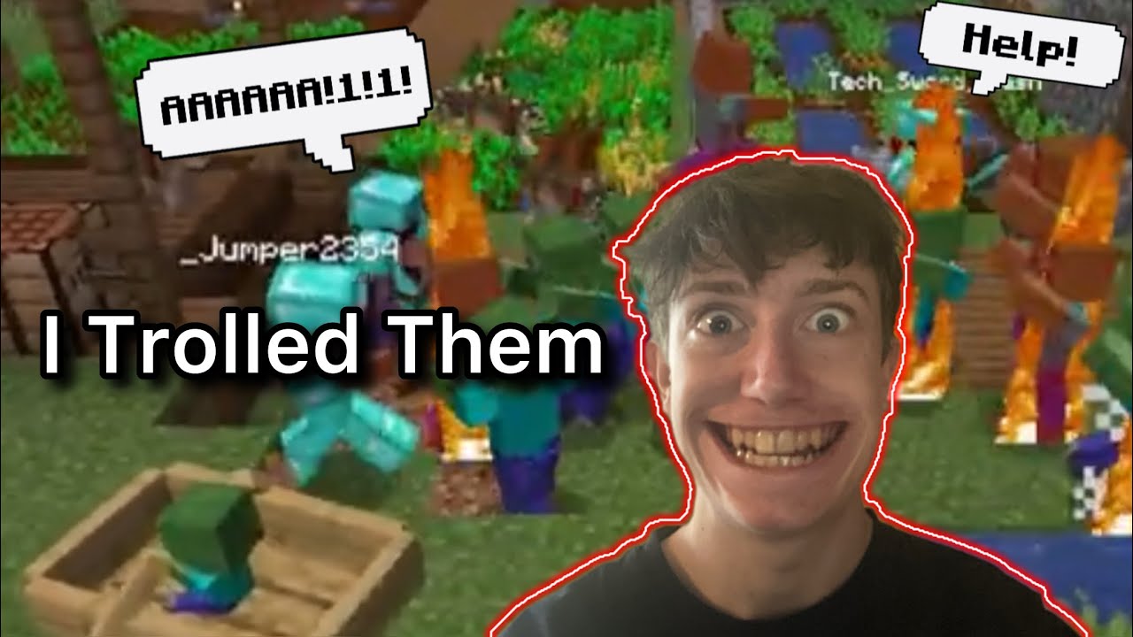 Trolling People In My SMP - YouTube