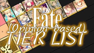 Fate/Grand Order NA Sabers Tier List (Opinion-Based)