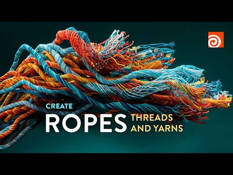 Threadify: Make threads, ropes, and yarns easily in Houdini [$]