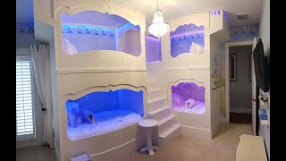C&S Themed Interiors - Frozen Quad Beds