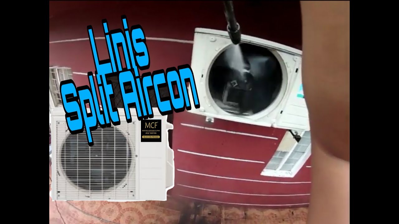 Cleaning split AirCon, 