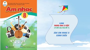 Mã QR CODE tải 4 giáo án giấy của Chủ đề 7 - SGK Âm nhạc 8 Cánh diều (Soạn theo 2 cột)