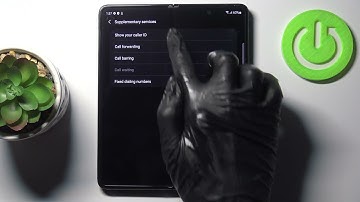 How to Make Phone Number Private in Samsung Galaxy Z Fold 3 5G?