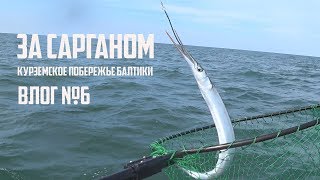 За сарганом Рыбалка на Курземском побережье Балтики. #ADVENTURESBROTHERS