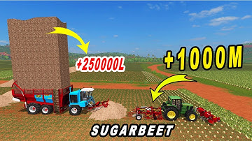 Farming Simulator 17: NORMAL FARMER vs HACKER FARMER; VERY VERY SUGAR BEET!!! GAMEPLAY COMPARISON...