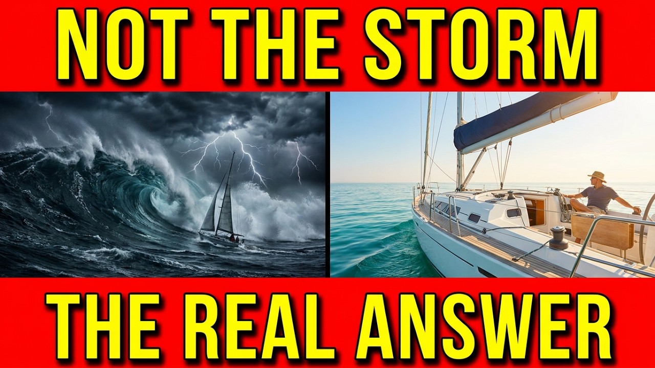 ⁣The Most Dangerous Moment of Any Ocean Crossing Is Not the Storm. — The Real Answer